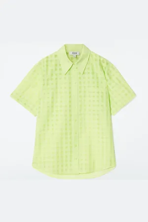 COS Relaxed Silk-Blend Utility Shirt