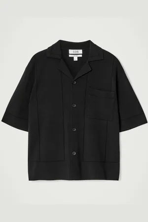 COS Pointelle-Knit Cotton Shirt