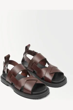 COS The Leather Wrap Sandals