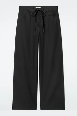 COS Wide-Leg Drawstring Trousers