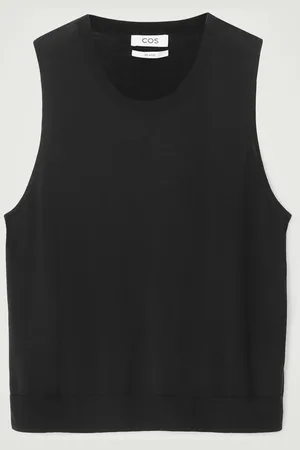 COS Relaxed Knitted Silk Vest
