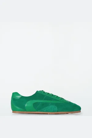 COS Minimal Leather Trainers