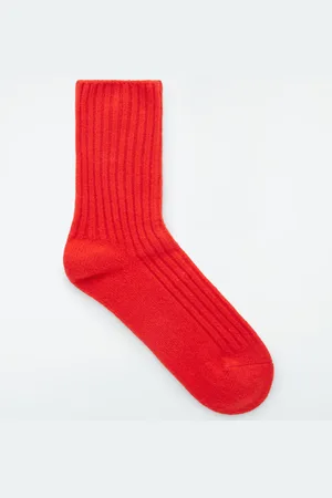 COS Ribbed Cashmere Socks