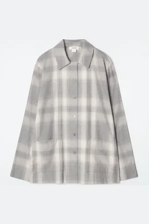 COS Checked Flannel Pyjama Shirt
