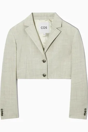 COS Regular Cropped Wool Blazer