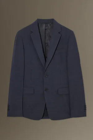 COS Slim Wool-Mélange Single-Breasted Blazer