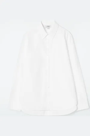COS Regular Curved-Hem Shirt