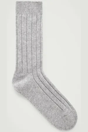 COS Chunky Cashmere Socks