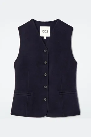 COS Double-Faced Wool Waistcoat