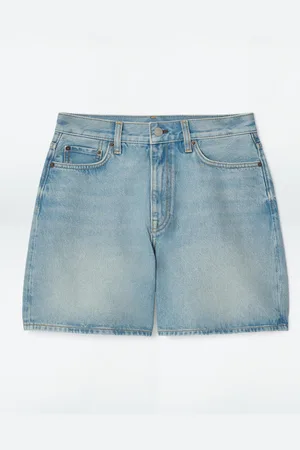 COS High-Rise Denim Shorts