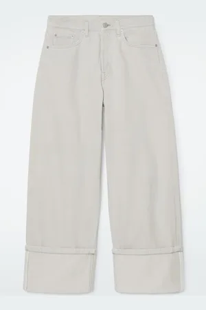 COS Facade Turn-Up Straight-Leg Jeans