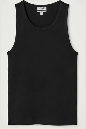 COS Slim Ribbed Cotton Tank Top