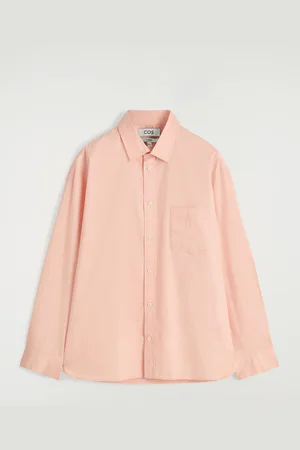 COS Wide Oversized Cotton Oxford Shirt in