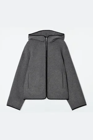 COS Hooded Double-Faced Wool Jacket