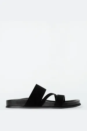 COS Multi-Strap Suede Sandals