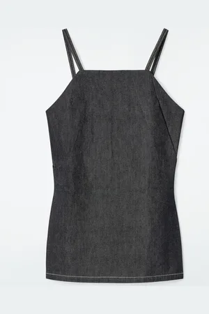 COS Sleeveless Raw Denim Top