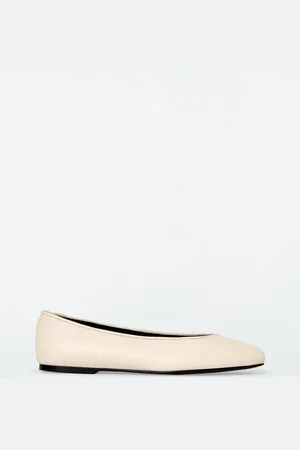 COS Leather Ballerina Flats