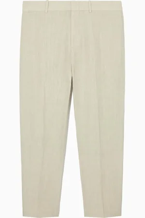 COS Tapered Linen Trousers in