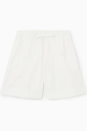COS Gathered Drawstring Shorts