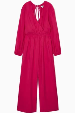 COS Open-Back Wide-Leg Jumpsuit