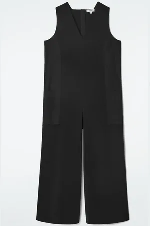 COS Oversized V-Neck Jumpsuit