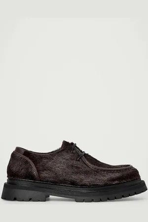 COS Chunky Pony-Hair Derby Shoes