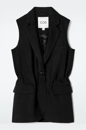 COS Slim Linen Waistcoat