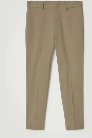 COS Slim-Fit Cotton Trousers in