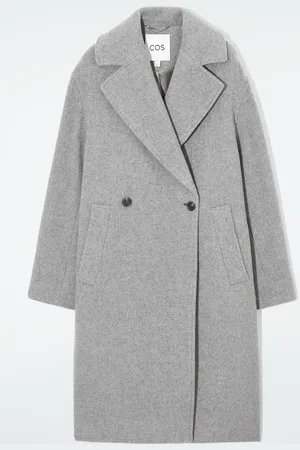 COS Oversized Double-Breasted Wool Coat