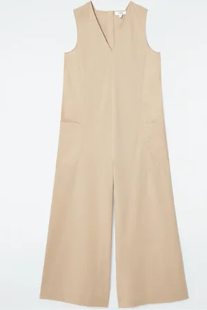 COS Oversized V-Neck Jumpsuit