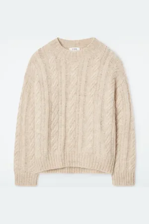 COS Cable-Knit Mohair Jumper