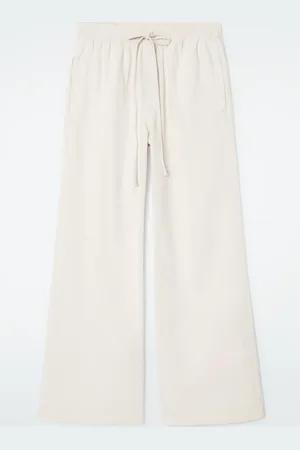 COS Wide-Leg Fluid Denim Trousers
