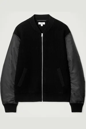 COS Merino Wool And Nylon Bomber Jacket