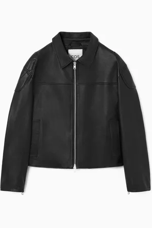 COS Leather Racer Jacket