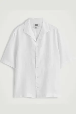 COS Linen Short-Sleeved Shirt