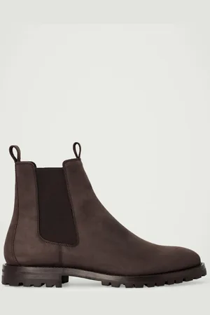 COS Nubuck Leather Chelsea Boots