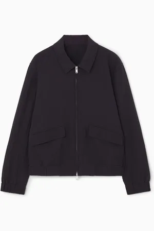 COS Seersucker Blouson Jacket