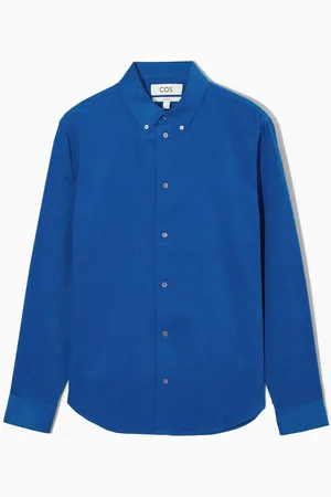 COS Buttoned-Collar Corduroy Shirt in