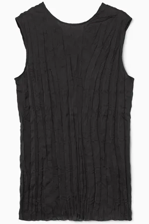 COS Crinkled Plissé Top