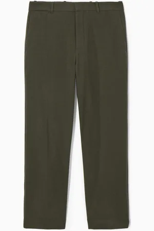 COS Wool-Blend Relaxed Tailored Trousers in