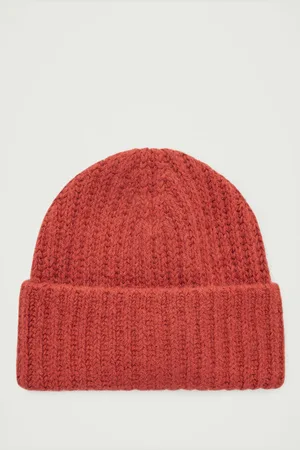 COS Ribbed Alpaca-Blend Beanie