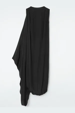 COS Draped Bubble Midi Dress