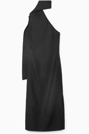 COS Scarf-Detail Linen Dress