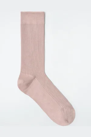 COS Ribbed Silk Socks