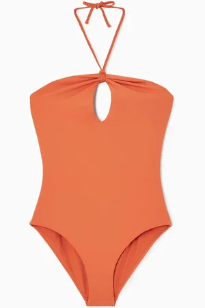 COS Halterneck Cutout Swimsuit