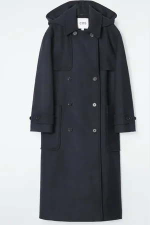 COS Hooded Wool Duffle Coat