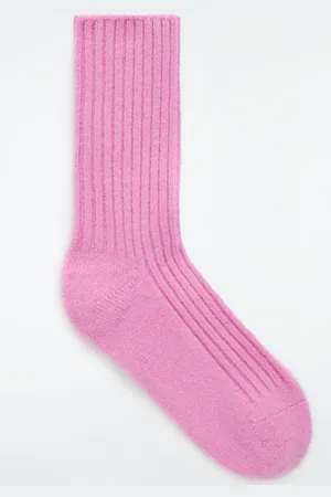 COS Ribbed Cashmere Socks