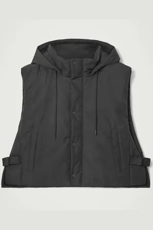 COS Buckled-Side Padded Hooded Gilet