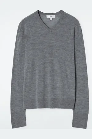 COS Merino Wool V-Neck Jumper