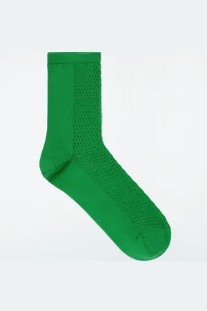 COS Pointelle-Knit Socks